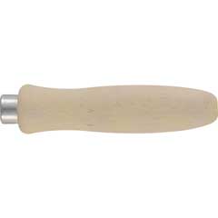 Buchenfeilenheft mit Zwinge 160mm Bohrung ca.7,5mm Durchmesser