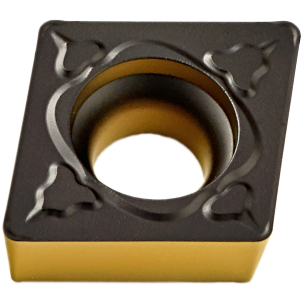 10 Stück CCMT120408-UM TP1011 verschleißfeste UNI-Drehplatte  P/M/K