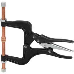 Doppel-Spindel-Spannzange P4B 70X95mm 1000kg Haltekraft