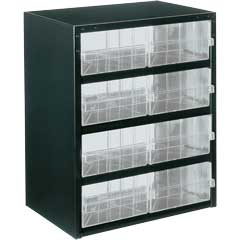 Kleinteilladenblock 8/440x360x250mm mit 8 Laden 85x160x240mm