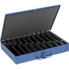 Kleinteil-Montage-Koffer 20-teilig stabile Ganzstahl-Ausführung,340x240x50