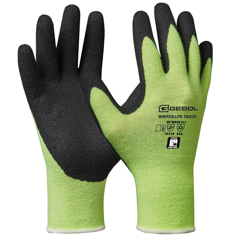 Winterhandschuh Lite Touch Gr. 10 EN 388 4.1.1.1.X CE Cat.II, EN 511 X.1.X