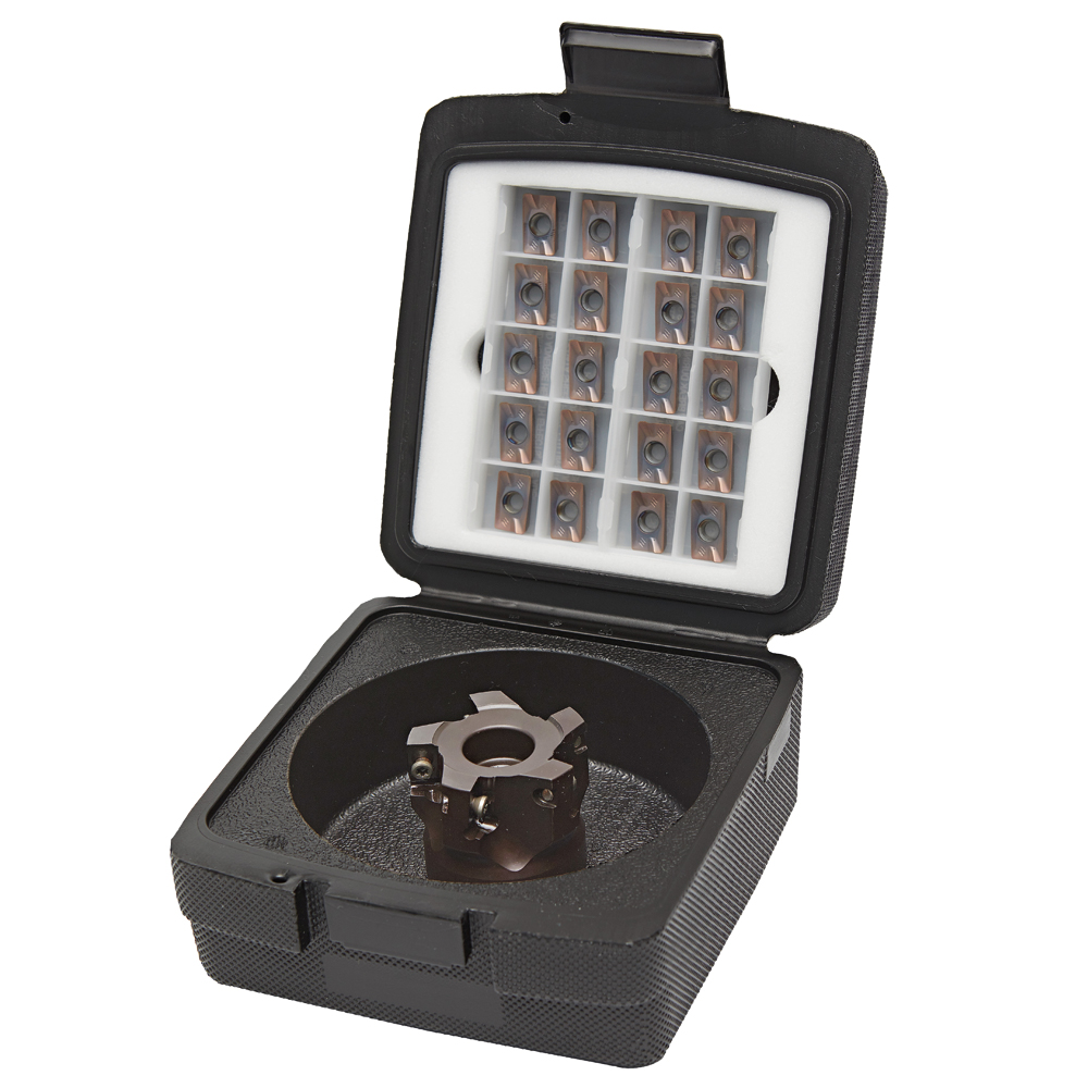 Fräserset PRO E116A 63x6 A16 D=63 Z6 inkl. 20 Stück APKT1604PDR- MU1005