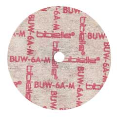 Vlieskompaktscheibe 152,4x6,35x25,4 6A M zum Oberflächenfinish und für Kehlnähte