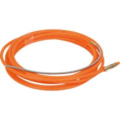 Drahtleiter 5,0m/0,6-1,0mm Alu/SS,für Schweißbrenner FE27/32