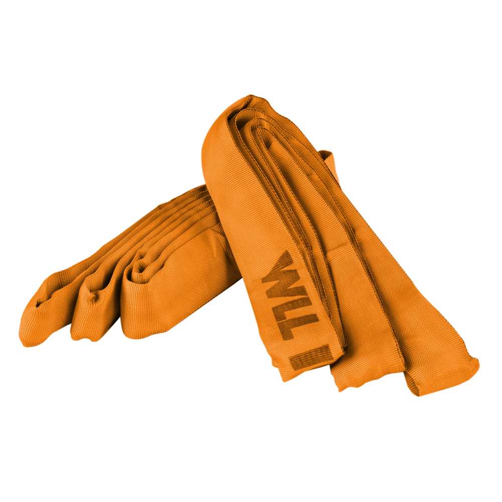 Rundschlinge 10t - 5,0m Nutzlänge orange,nach EN 1492-2