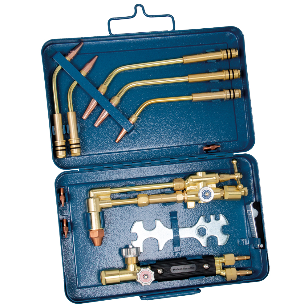 Schweißgarnitur AUTOGEN-KOMPAKT Schweißber.0,5-9mm Schneid-Ber.3-50mm