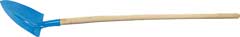 Sandschaufel 280x310mm/1,2kg gehärtet komplett mit Stiel