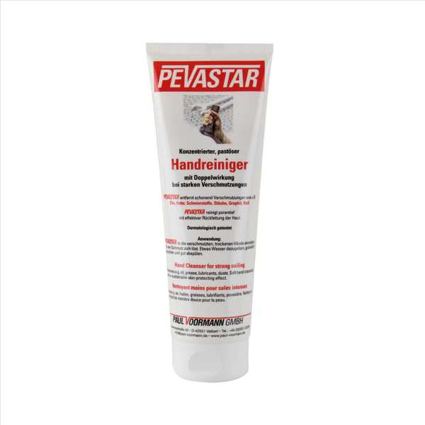 Handreinigungs-Creme 250 ml,Pevastar mit Reibemittel,silikonfrei