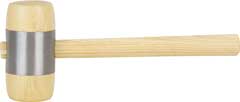 Holzhammer mit Metallmantel 60mm Ø