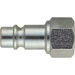 Männchen/Stecker Stahl 1/2" IG vernickelt,NW 7,8mm