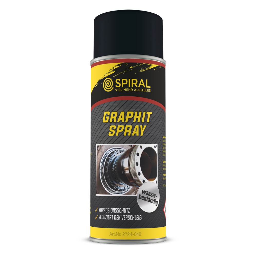 Graphit-Spray 400 ml Langzeit- Schmiermittel,-35 bis +450°C