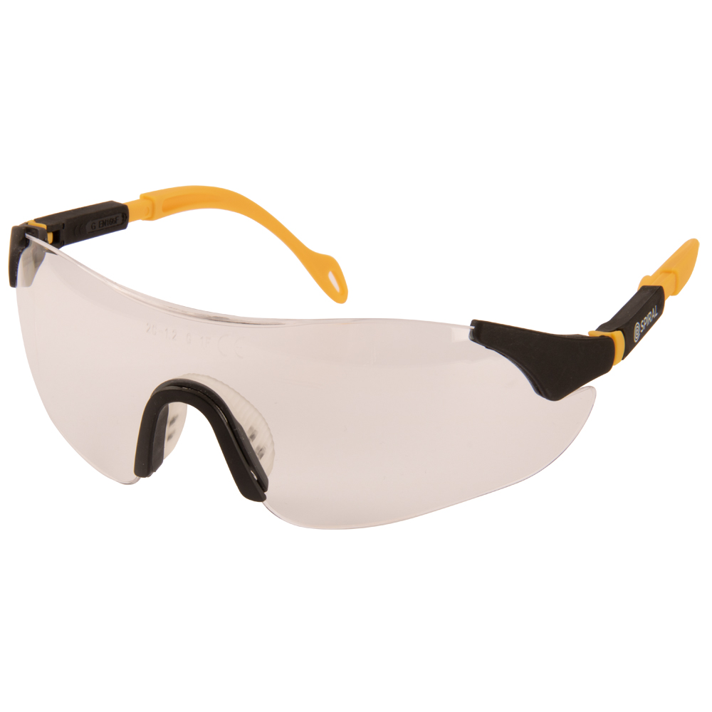 Bügelschutzbrille SPIRAL Safety, klar EN 166, 2C-1,2 1 FT UV-Schutz