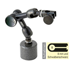 Magnetmeßstativ flex MINI inklusive Permanentmagnet,NOGA