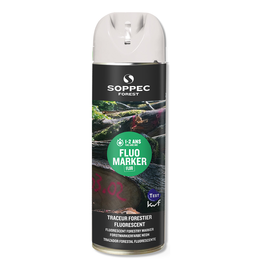 Forstmarkierspray 500 mlFarbe: WEISS fluoreszierend