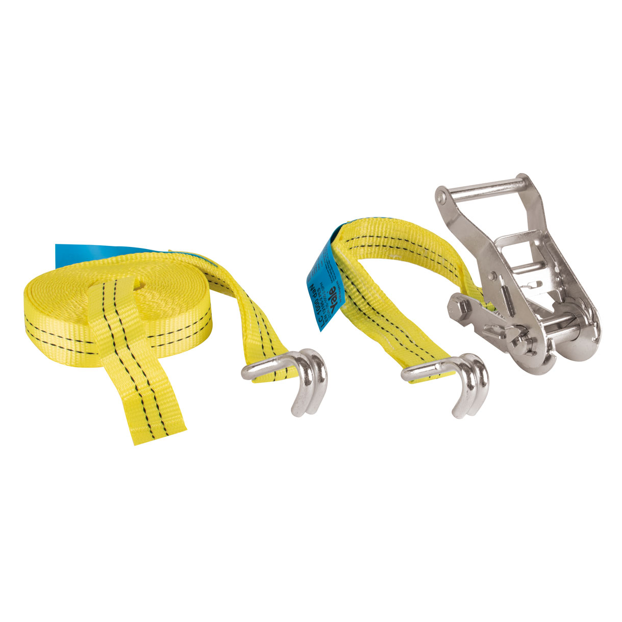 Zurrgurt 6m 2-teilig, mit Spitzhaken LC1000daN,STF240daN gem.EN12195-2