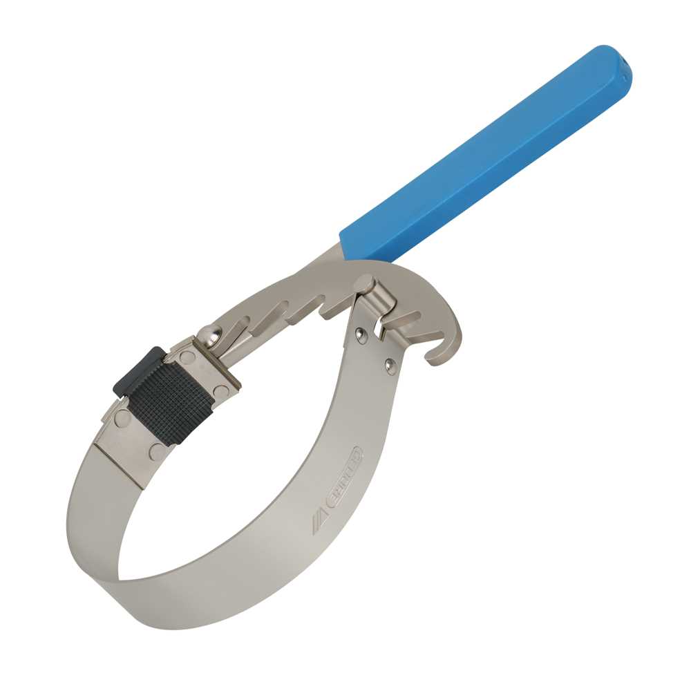 Stahlband-Ölfilterschlüssel und Hebel aus Spezialstahl,vernickelt,80-110mm