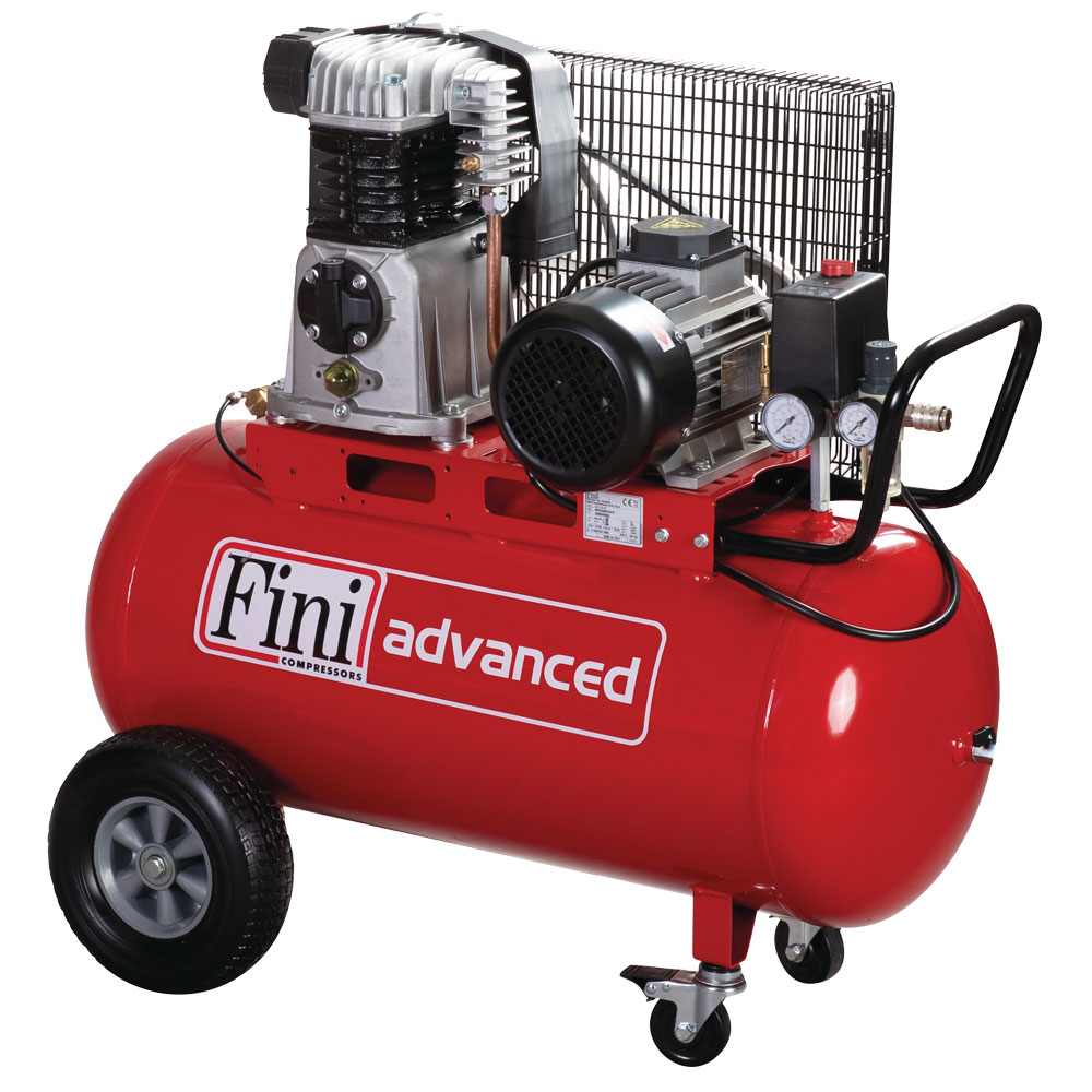 Kompressor TOP 3,0kW/10bar/90l Kessel 400V,fahrbar