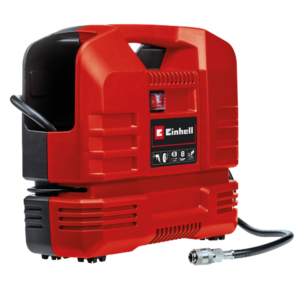 Koffer-Kompressor TC-AC 190 OF Set,1100W 8 bar,Ansaugleistung 190 Liter