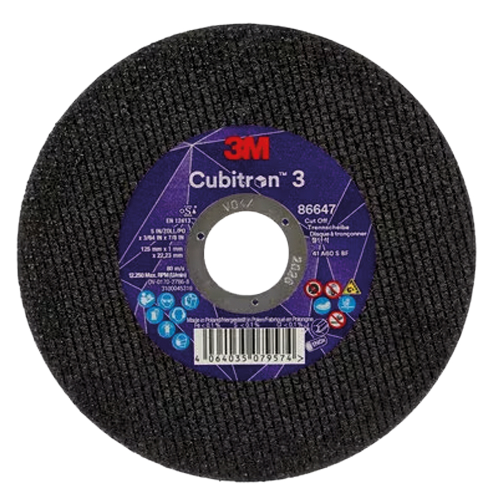 Trennscheibe CUBITRON 3 125x1mm Premium,T41,A60+