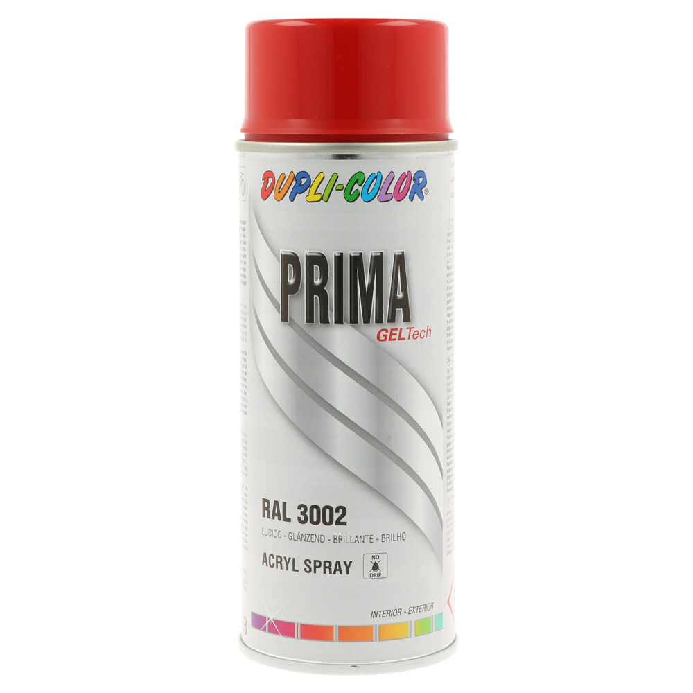 Lackspray glänzend karminrot  400ml RAL 3002 schnelltrocknend,abriebfest