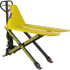 Gabelhubwagen Hochhub-PULLY 1t hydraulisch,Hubhöhe 800mm,f.Normpalette