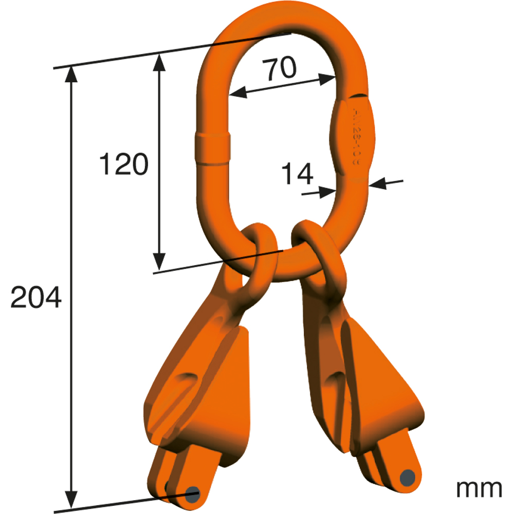 Kuppelhauptgarnitur Nicralloy VMXKW2-5/6 Güteklasse 10 - hochfest,nach EN 818-4