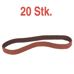 20 Stk.Schleifvlies grob 9x533mm,braun für Oberflächenfinish