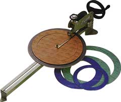 Dichtungs-und Ringschneidmaschine,9mm Schnittdicke,Randbreite/Ringe 1-160mm