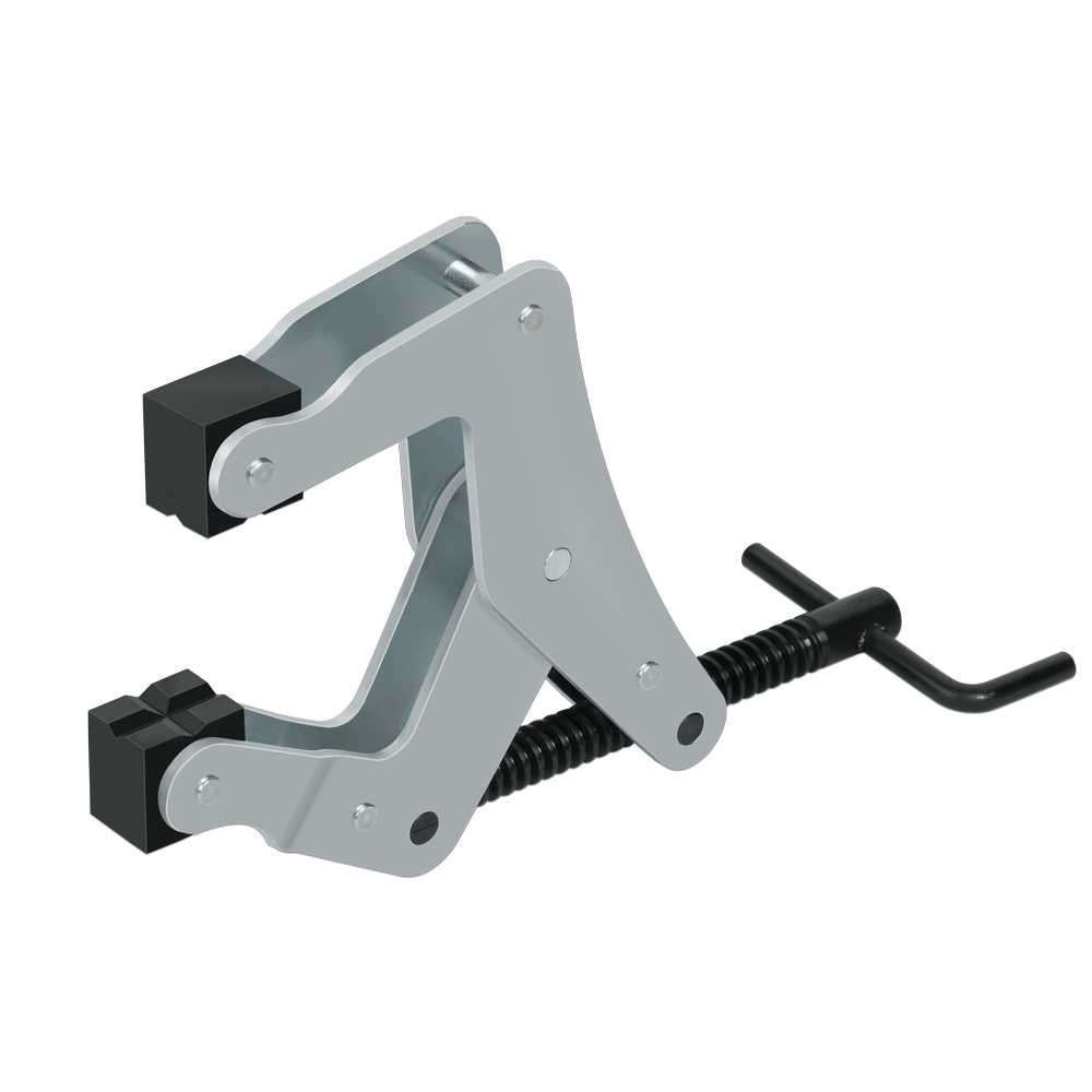 Kraftspannzange SCHRAUBFIX 1 25x15/17mm aus Stahl,drehbare Spannbacken