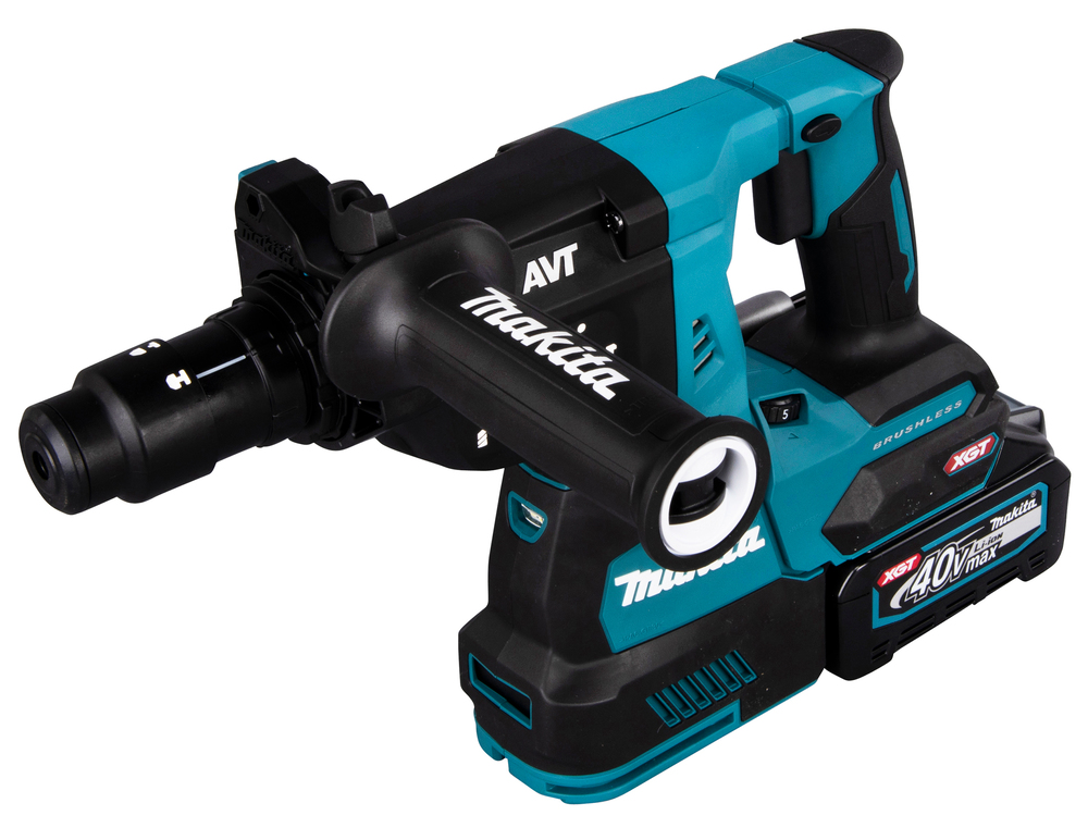 Akku-Bohrhammer MAKITA HR004GM201 40V 2x4Ah Akku,Ladegerät,Koffer