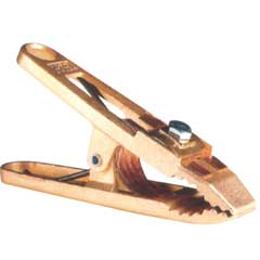 Erdklemme Messing 500A,180mm lang für Kabelquerschnitt 70-95mm²