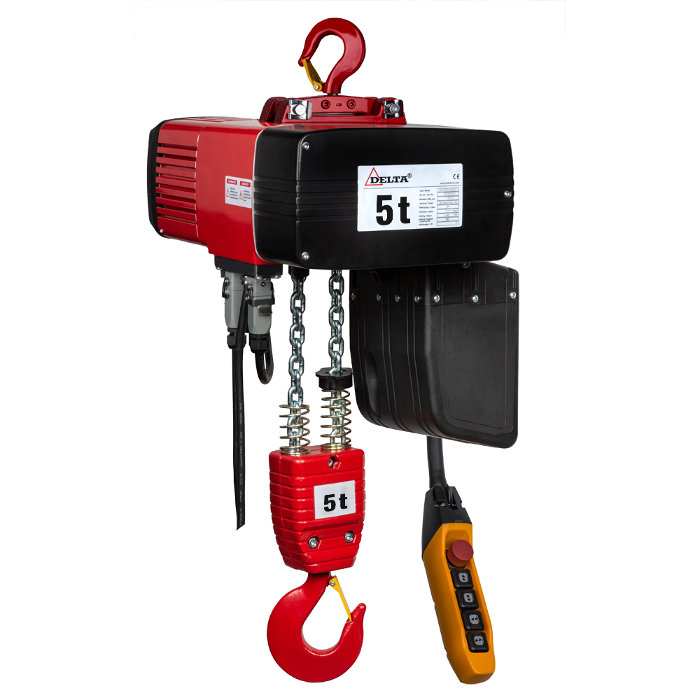 Elektrokettenzug DELTA 5000kg, 6m Hub 400V, 2 Geschwindigkeiten