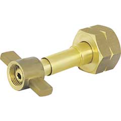 Umfüllstutzen für 5/11 kg Propangasflaschen auf Kleinflasche