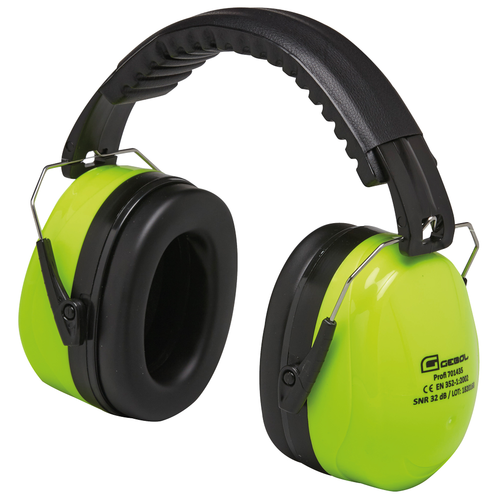 Kapselgehörschutz PROFI neongelb SNR 32dB