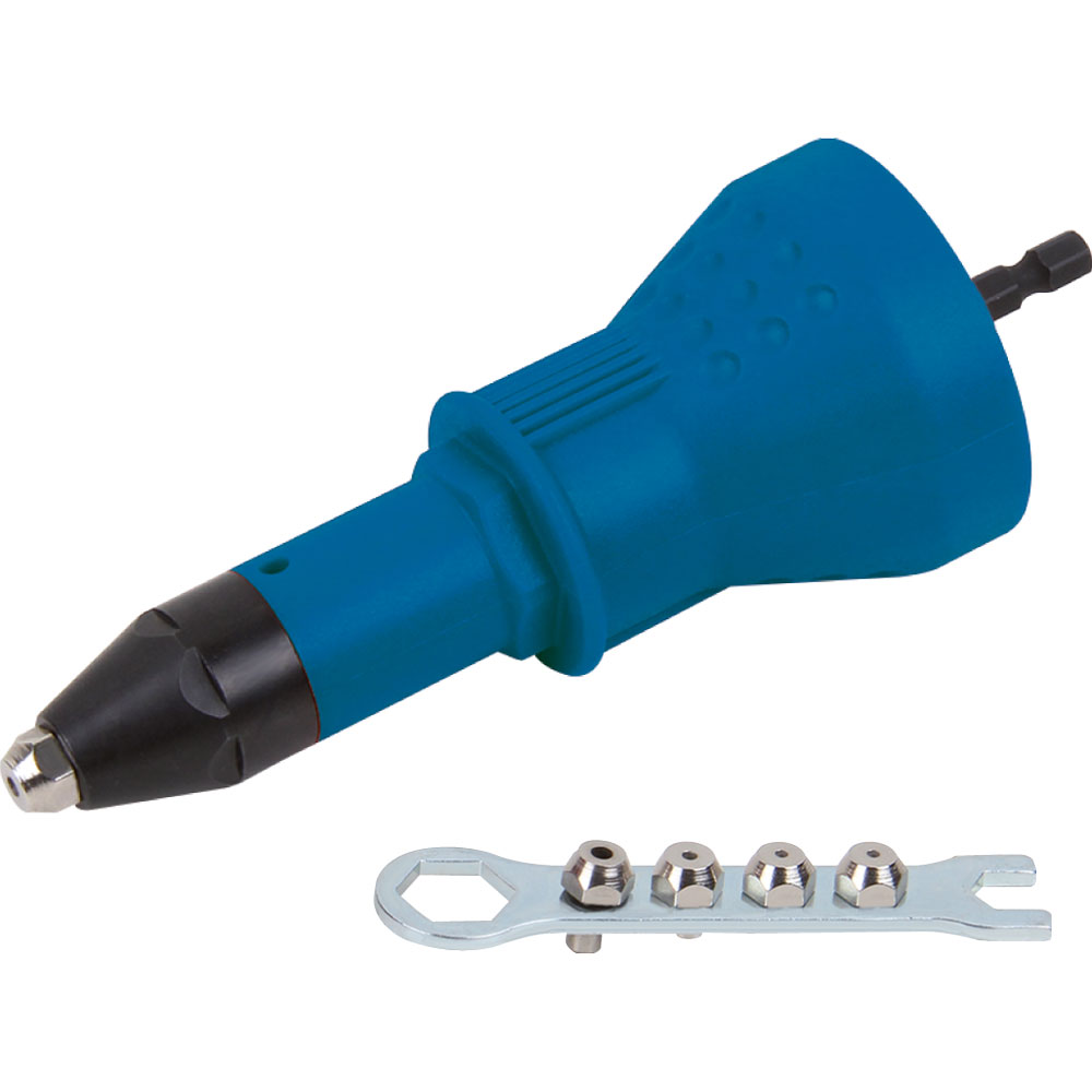 Niet-Blindnietaufsatz 2,4-4,8mm Profi- Blitz,für alle Bohrmaschinen