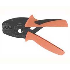 Ratschpreßzange HTF63 0,5-2,5mm²,für unisolierte Krallenverbinder