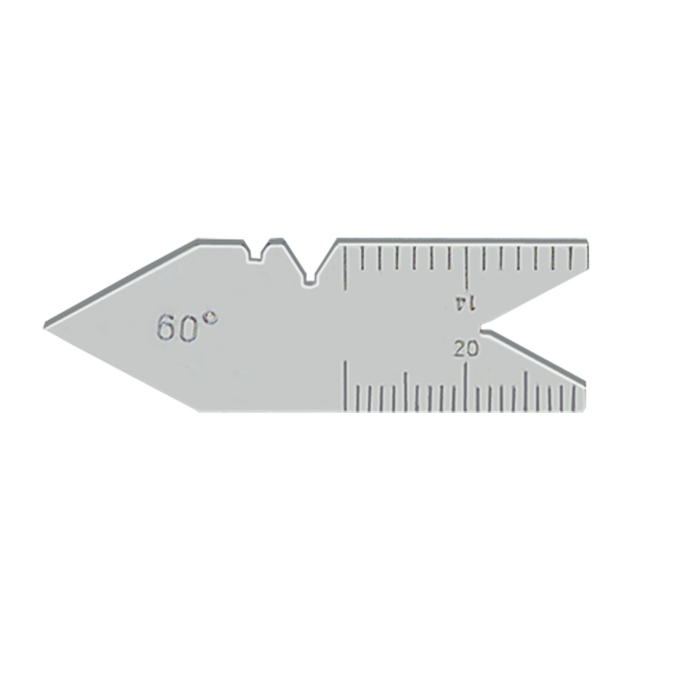 Gewinde-Schleiflehre 60° für metrische Gewinde