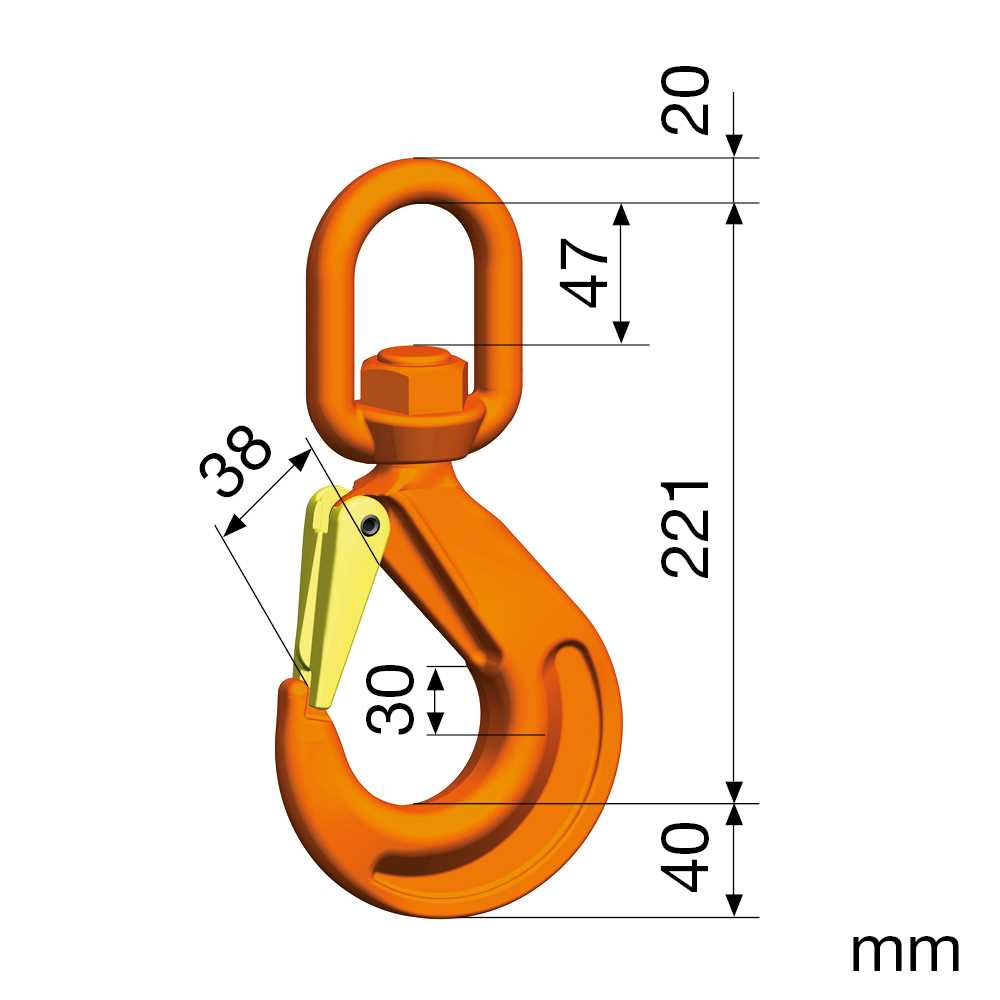 Wirbelhaken Nicralloy WBH 13 GKL 10 hochfest,nach EN 1677-2