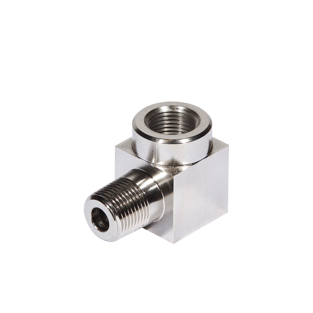 90° Winkelverbinder, 3/8" NPTF Männlich-Weiblich