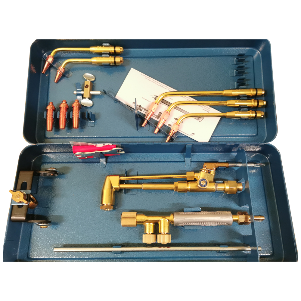 Schweißgarnitur Autogen Standard komplett in Kassette