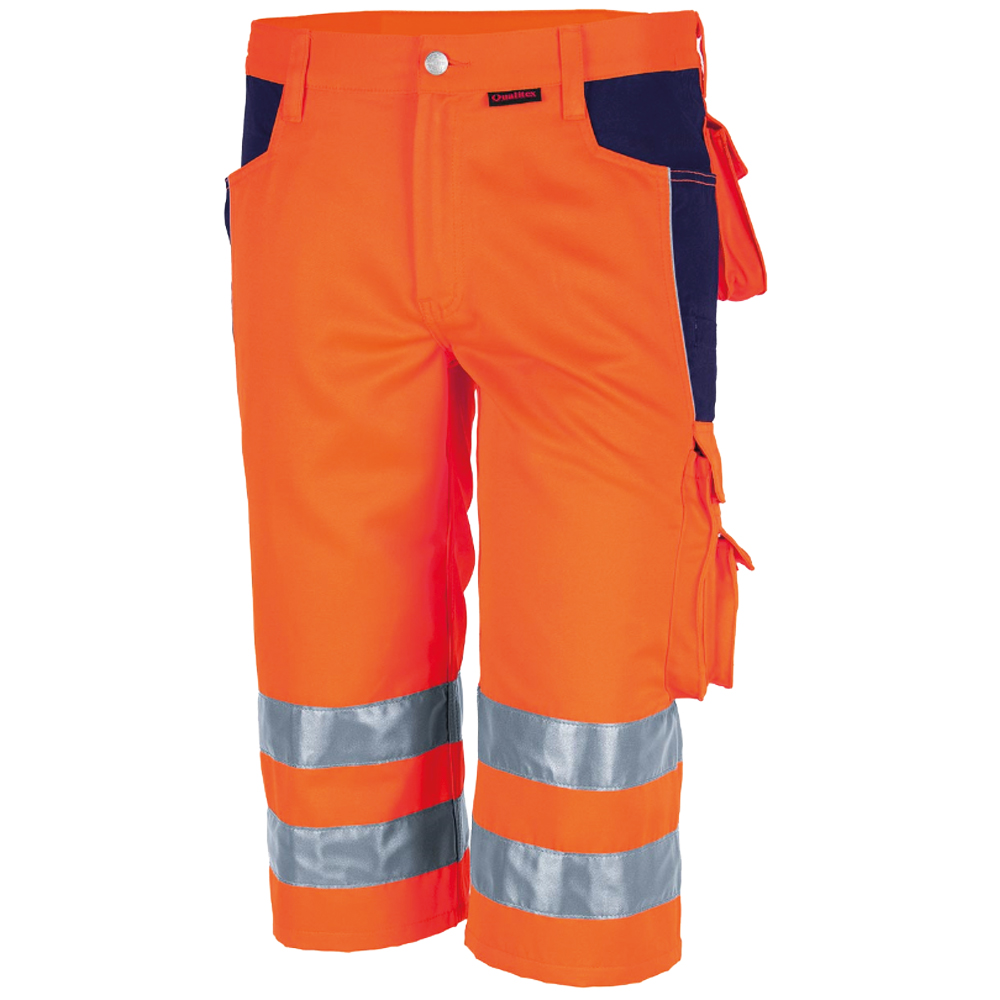 WS-Short warnorange/m-blau, Gr. 58 EN 20471