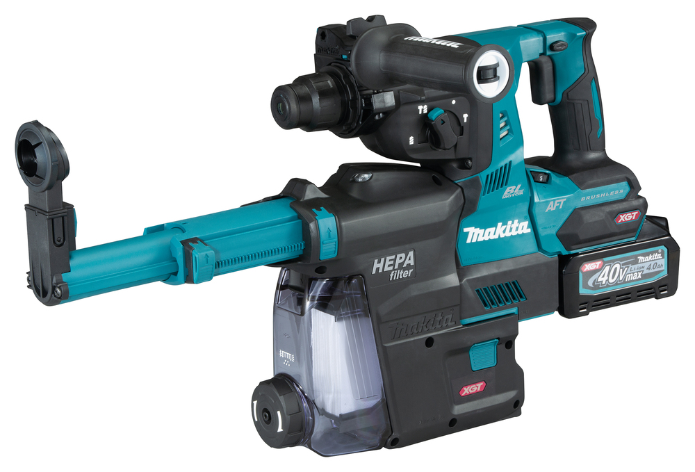 Akku-Bohrhammer MAKITA HR001GM204 40V 2,8J 2xAkku 4Ah,Ladegerät,Koffer