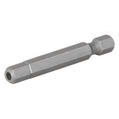 Si-6-kant-Bit 1/4" SW2,5x50mm lang für 6-kantschrauben mit Si-Stift