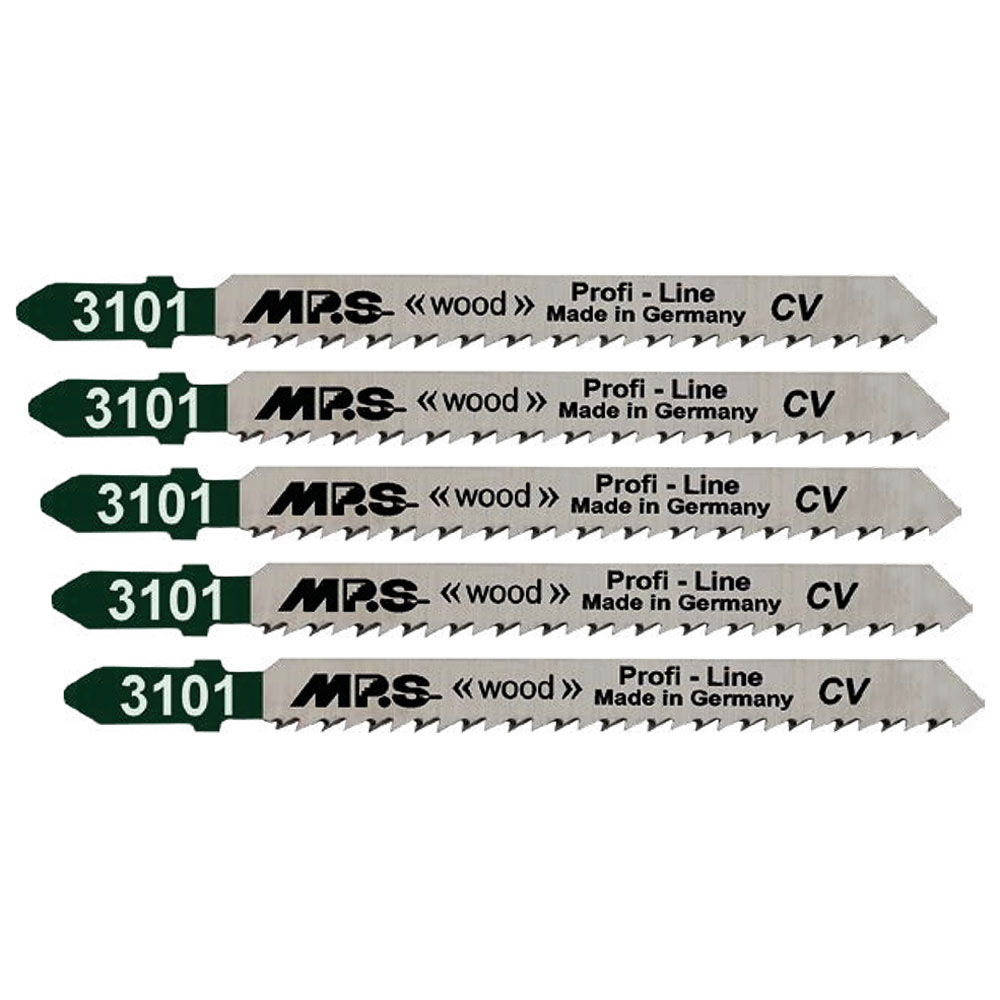 5 Stück Stichsägeblatt U3101/8001 ZT2,5,100/75/4-30mm Schnitttiefe