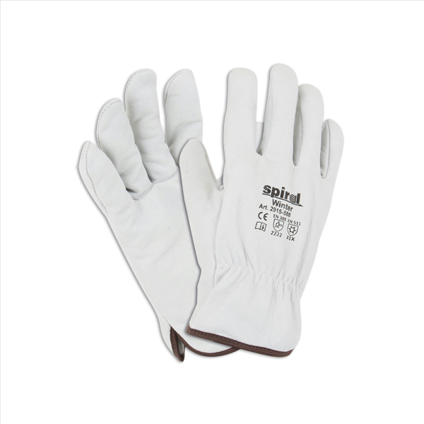Lederhandschuh SPIRAL WINTER DRIVER Gr.9 EN 388 2.1.2.2. CE Cat.II, EN 511 X.1.X.