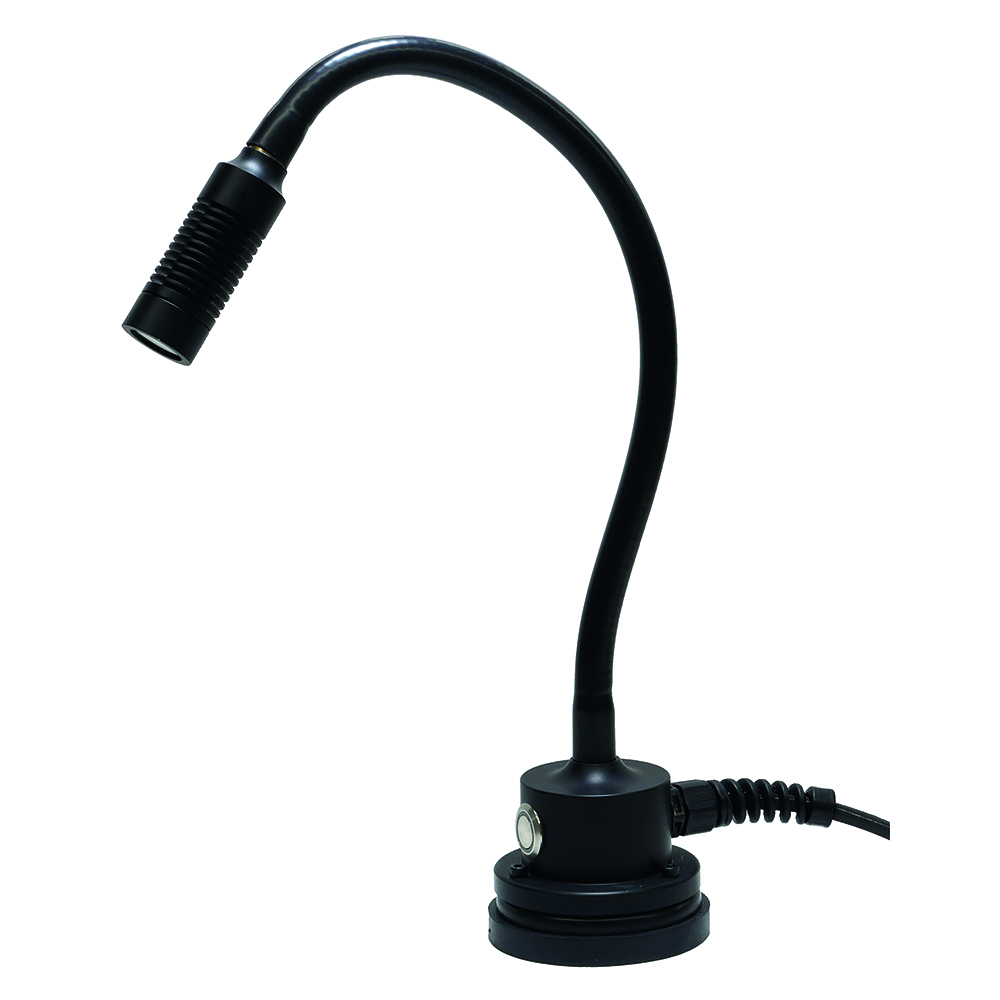 LED-Arbeitsplatzleuchte Slim 500mm Flex SlimLED 6Watt, 40°,Magnfuß 220V