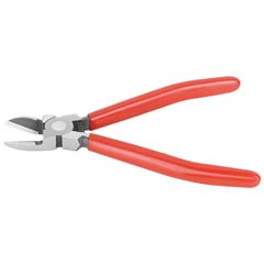 Kunststoff-Seitenschneider gerade 160mm Spiralfeder,Schenkel PVC-getaucht