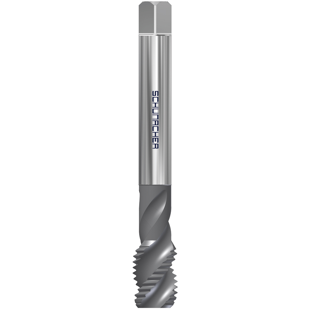 Maschinengewindebohrer M12x1,75 DIN376C HSS-E PM-TiCN für Sackloch