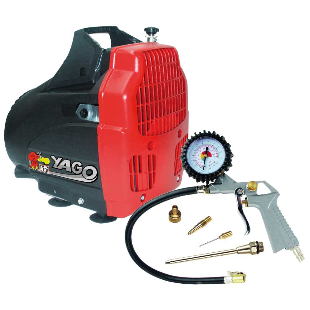 Kompressor-Set Handy II,1,1KW/8bar 230V ölfrei,tragbar